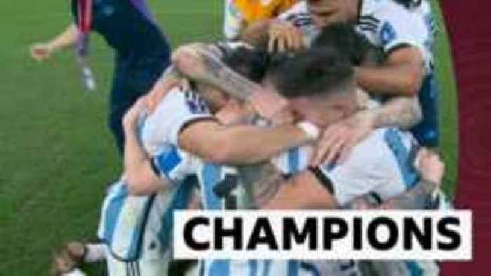 Montiel scores decisive penalty as Argentina win World Cup