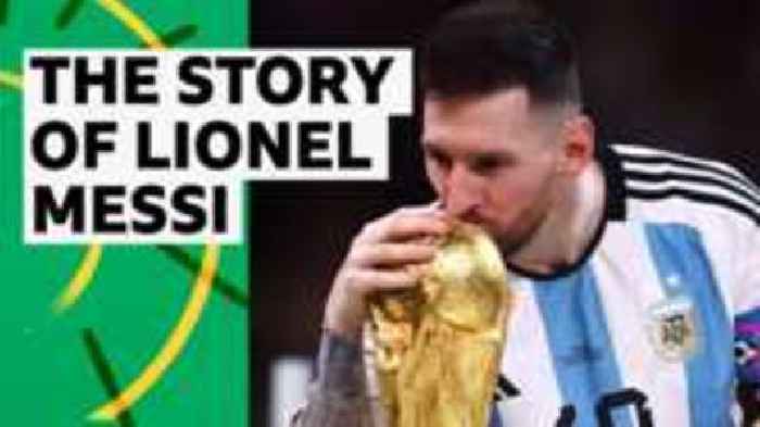 The story of Messi's incredible footballing journey