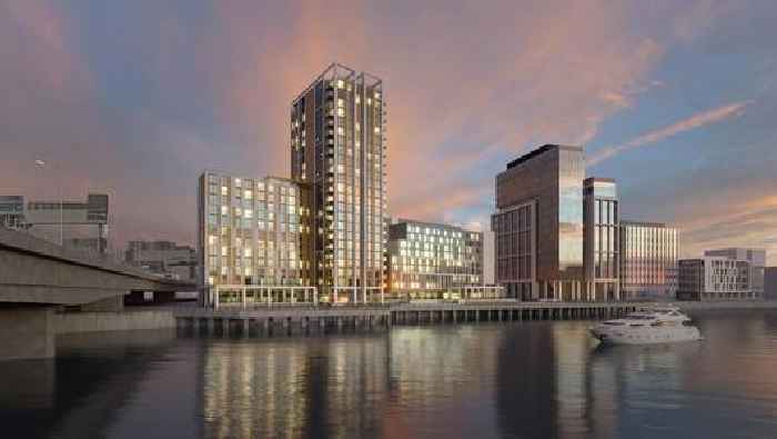 Belfast Harbour submits plan for new 256-apartment residential development