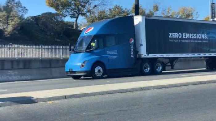 Tesla Semi Trucks Operating for PepsiCo Will Only Drive 100-Mile Trips When Hauling Soda