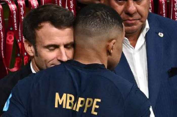 French President Emmanuel Macron's 'cringe' behaviour around Kylian Mbappe is too awkward