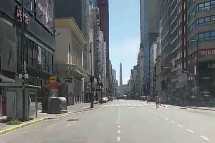 Incredible moment Buenos Aires fell silent seconds before Argentina’s winning penalty