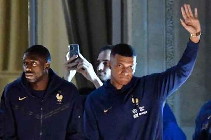 Miserable Kylian Mbappe and France team-mates arrive home after World Cup heartbreak
