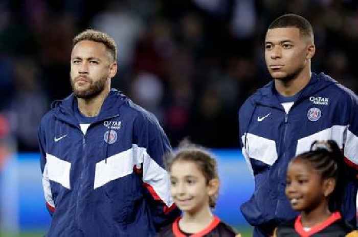 Neymar risking wrath of Kylian Mbappe after congratulating PSG team-mate Lionel Messi