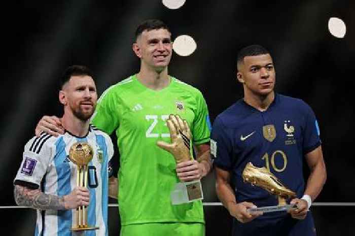 Emi Martinez 'taunts' Kylian Mbappe in Argentina dressing room after touching moment