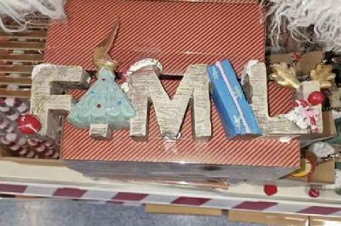Mum left mortified after realising how rude B&M Christmas decoration looks
