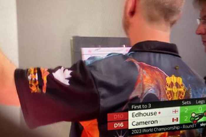 PDC World Darts Championship has extra buzz after wasp falls asleep on David Cameron during first round