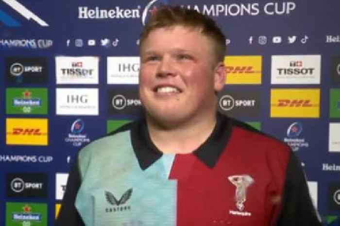 20-year-old player's interview captures hearts of rugby fans as he thanks Adam Jones