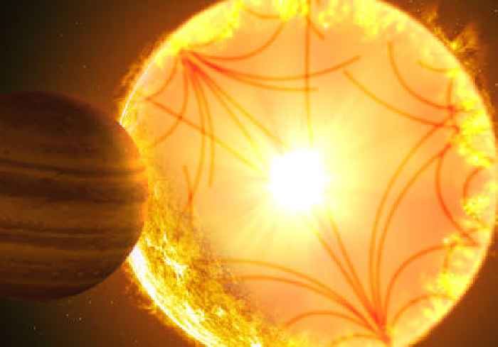 'Hot Jupiter' alien planet spiraling to its doom around aging star - study
