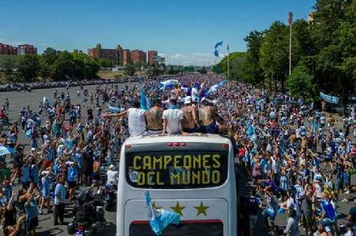 Why Argentina's World Cup open-top bus celebration in Buenos Aires had to be abandoned
