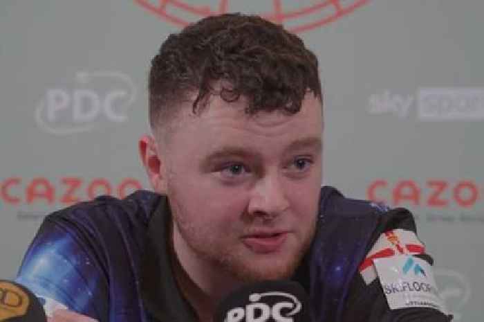 Darts wonderkid Josh Rock ‘knows’ he can beat Nathan Aspinall after 20-minute whitewash