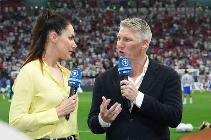 Ex-Man Utd flop leaves TV host stumbling over words after flirty joke at World Cup