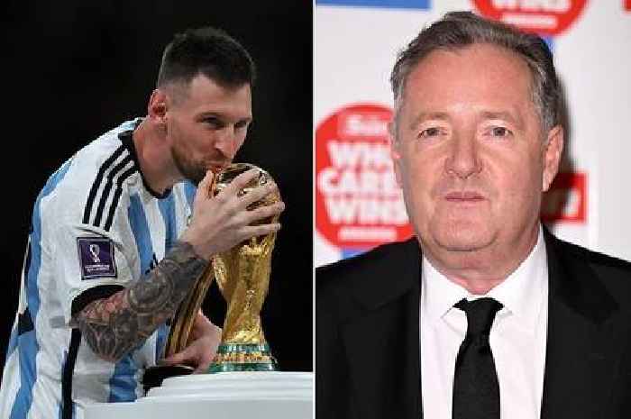 Ronaldo-obsessed Piers Morgan accuses Lionel Messi of 'over-egging' World Cup win