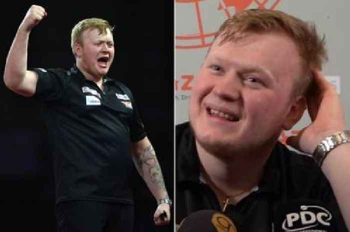 Ally Pally debutant plans lifestyle change after admitting darts has made him ‘too fat’
