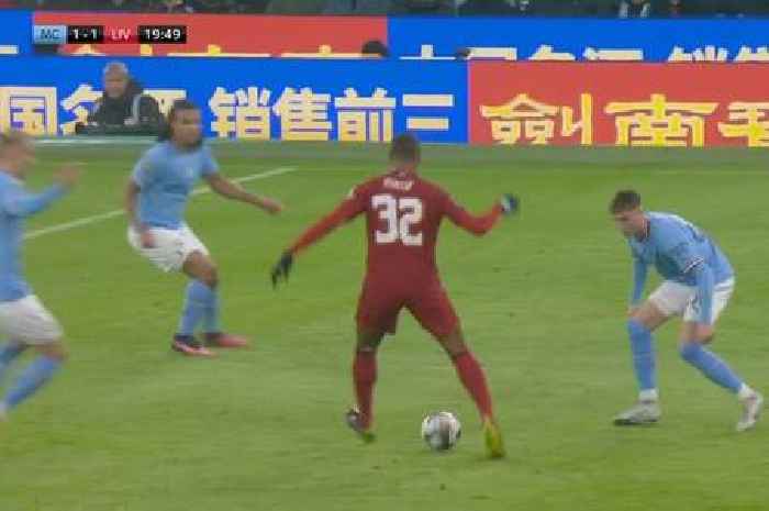 Liverpool fans lose minds as Matip 'dribbles like Messi' to set up goal at Man City