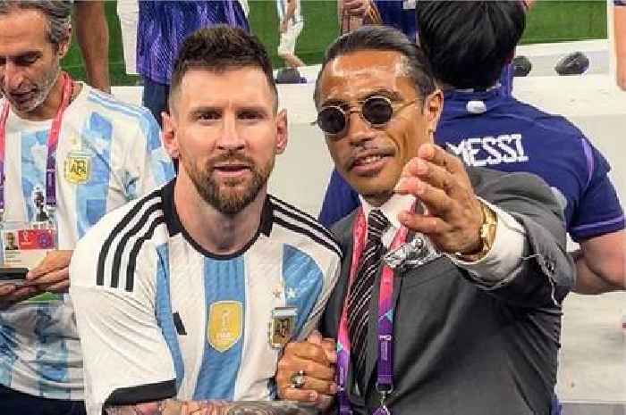 Salt Bae banned from 'major cup final' after cringeworthy actions at World Cup final