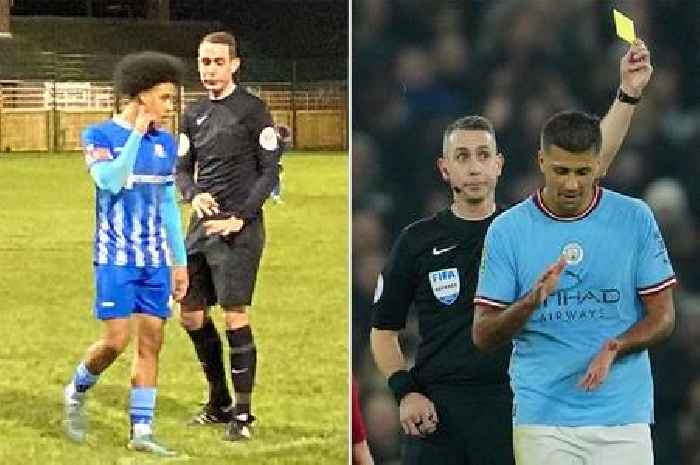Man City vs Liverpool ref was officiating Nottingham Senior Cup match two days earlier
