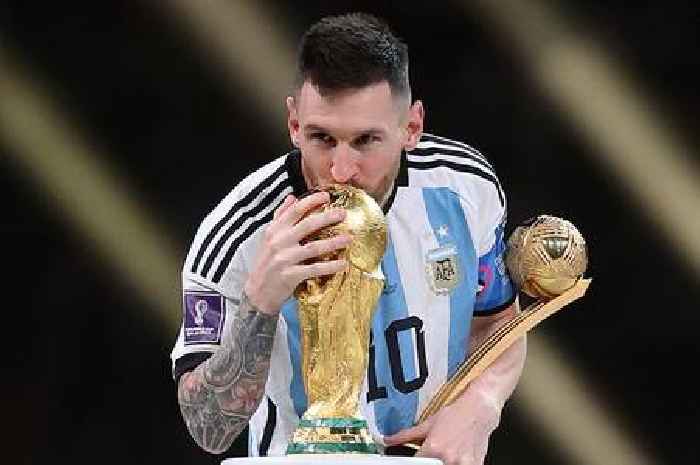 YouTuber's tattoo of Messi kissing World Cup has fans thinking it's something else