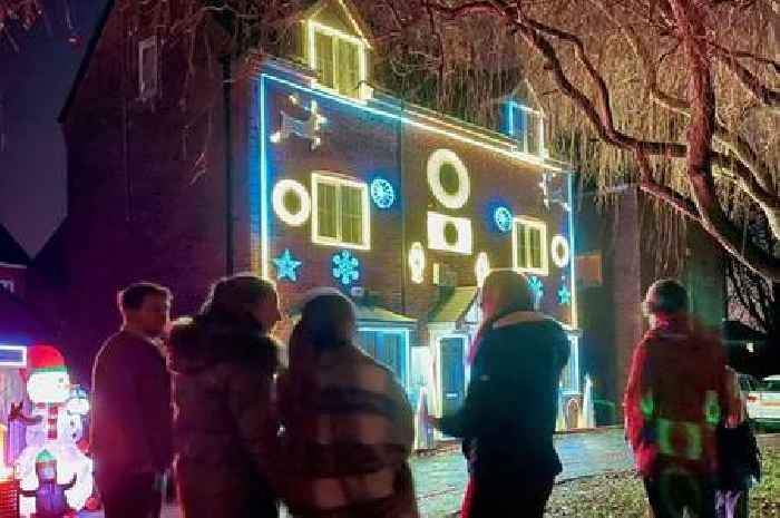 'Gadget mad' Derby dad spends nine months preparing Christmas lights display