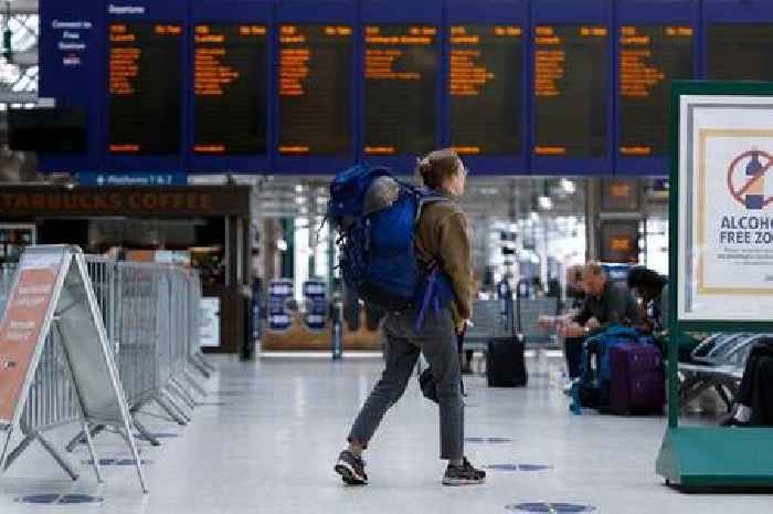 Scots urged to plan ahead for train strikes as rail workers walk out during Christmas holidays
