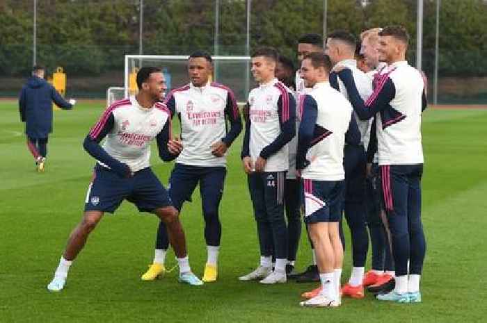 Arsenal training footage reveals absent stars ahead of West Ham clash as wonderkids called up