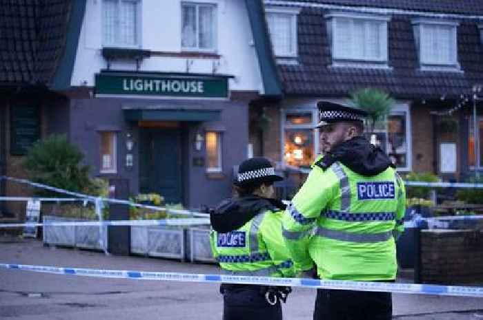 Police hunt gunman after woman killed in Christmas Eve pub shooting