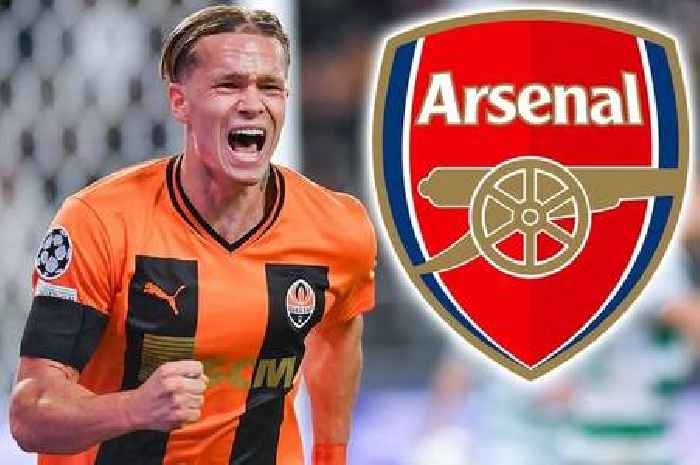 Arsenal launch 'formal bid' for Mykhailo Mudryk - and transfer fee could be accepted
