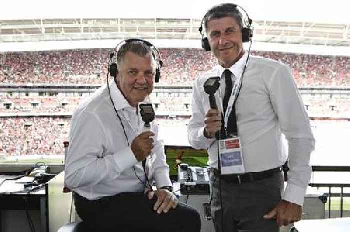 Fans love 'retro vibes' as Clive Tyldesley and Andy Townsend cover Villa vs Liverpool