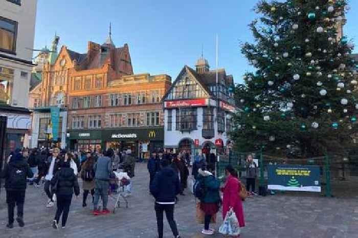 Leicester packed as bargain hunters hit the Boxing Day sales