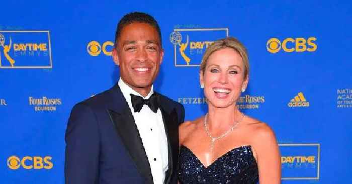 Amy Robach & T.J. Holmes Pack On Major PDA During Holiday Travels As ABC's Investigation Into Affair Continues