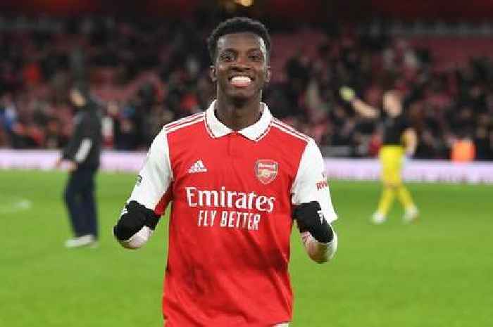 Arsenal fans joke 'who needs Gabriel Jesus' as Eddie Nketiah proves worth with classy goal