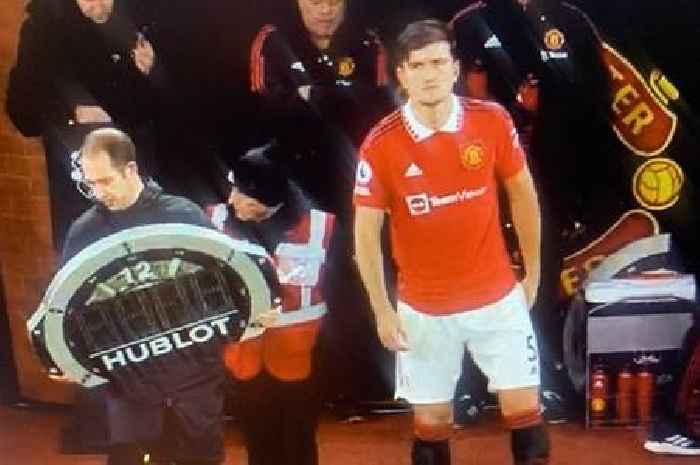 Harry Maguire gets warm Man Utd reception after World Cup return despite being benched