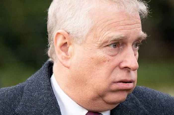 Expert says Prince Andrew is 'outside the royal pack' as he looks 'haunted'