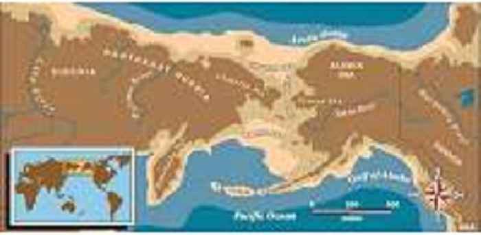 Bering Land Bridge formed surprisingly late during last ice age, study finds