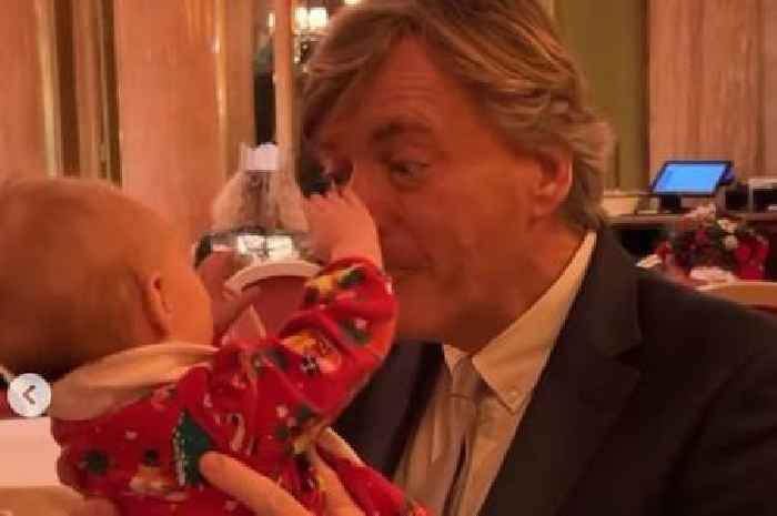 Richard Madeley dotes on baby granddaughter in adorable Christmas clip