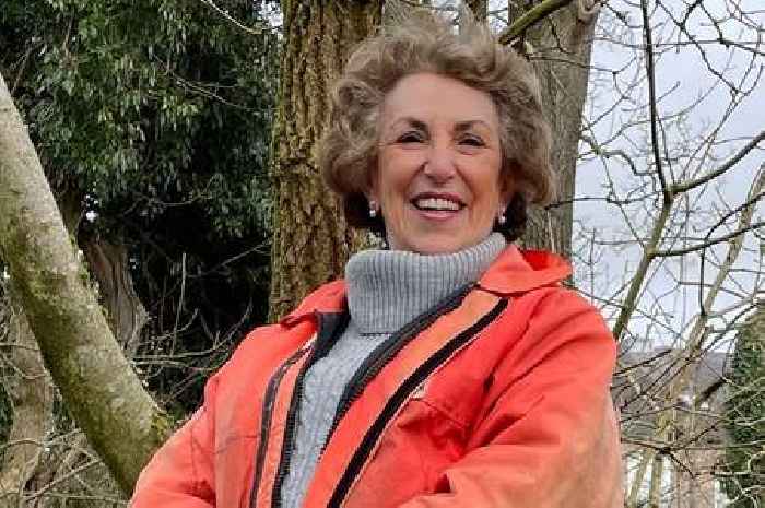 Ex-South Derbyshire MP Edwina Currie ended up in hospital after being knocked over by dog