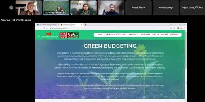 Portal on Green Budgeting Launched at TERI Event Where Experts Pushed for the Policy Innovation to Promote Environmental Sustainability