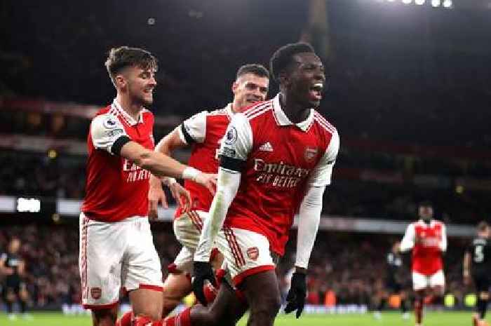 Eddie Nketiah not trying to replace Gabriel Jesus as he reveals why Arteta likes him so much