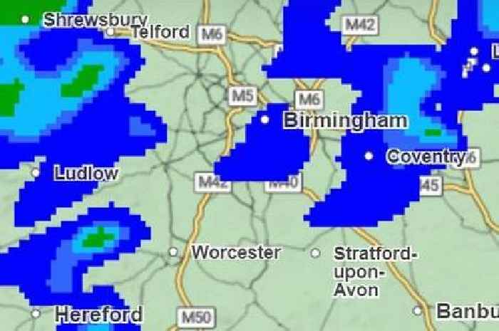Hour-by-hour West Midlands weather forecast as rain to fall in New Year period