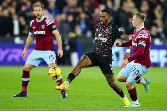 West Ham player ratings: Ivan Toney and Josh Dasilva goals put Hammers in real relegation battle