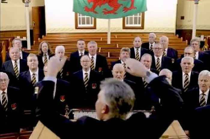 The Welsh male choir rated by Sir Tom Jones as the finest of its kind