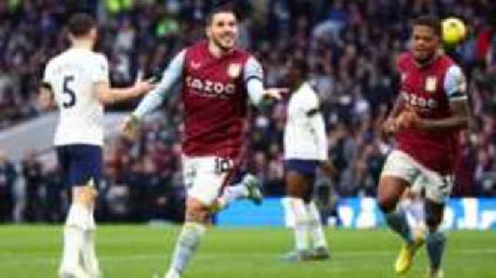 Villa win increases pressure on Spurs boss Conte