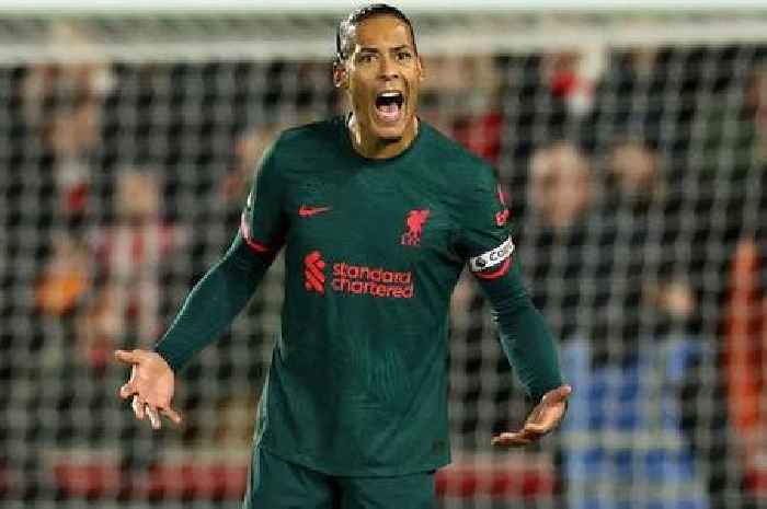 Virgil van Dijk hauled off at half time after 'awful' 45 mins for Liverpool vs Brentford