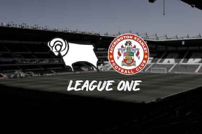 Derby County vs Accrington Stanley LIVE updates: Rams aim for another league double
