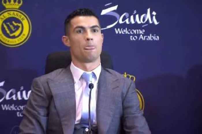 Cristiano Ronaldo mocked after saying he's in South Africa instead of Saudi Arabia