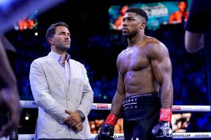 Eddie Hearn reveals Anthony Joshua comeback details plus Deontay Wilder and Tyson Fury plan
