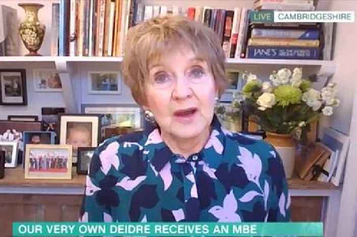 ITV This Morning's Deidre Sanders announces husband tragically died days after MBE news