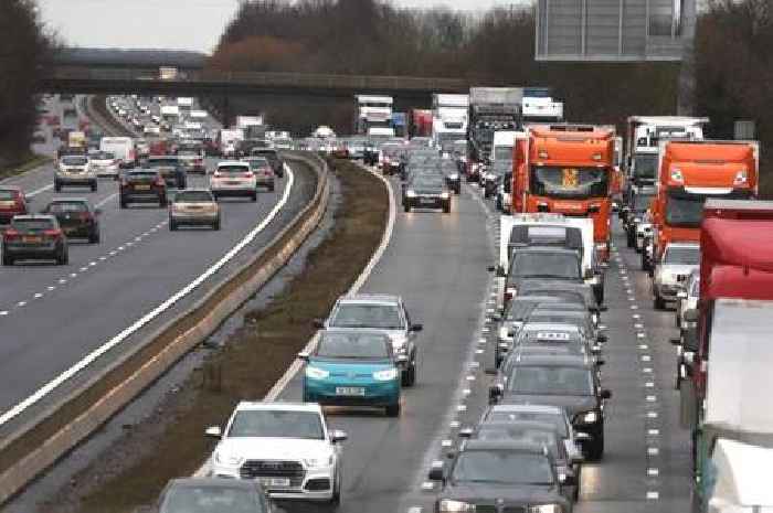 LIVE: M5 traffic held in Somerset due to crash