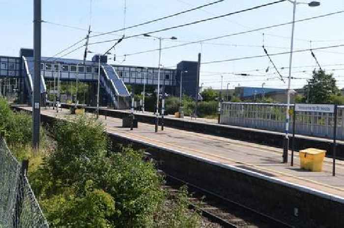 Part of St Neots train station car park to close for engineering work during rail strikes