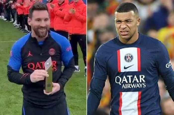 Fans joke Kylian Mbappe 'calls in sick' for Lionel Messi's hero's welcome back at PSG